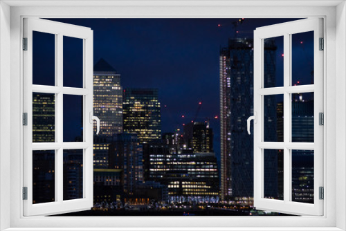 Fototapeta Naklejka Na Ścianę Okno 3D - london skyline