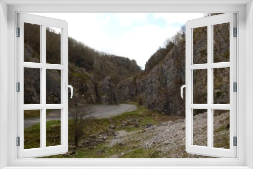 Fototapeta Naklejka Na Ścianę Okno 3D - Gory w poludniowej Anglii.