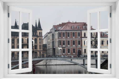 Fototapeta Naklejka Na Ścianę Okno 3D - Wrocław. Polska Europa
