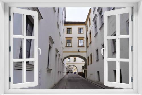 Fototapeta Naklejka Na Ścianę Okno 3D - Street in Vienna, Austria