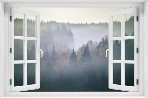 Fototapeta Naklejka Na Ścianę Okno 3D - Morgenstunden
