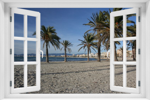 Fototapeta Naklejka Na Ścianę Okno 3D - Arenal - Playa de Palma auf Mallorca