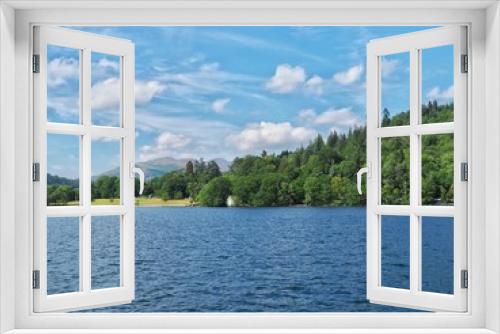 Fototapeta Naklejka Na Ścianę Okno 3D - Lake Windermere in Cumbria