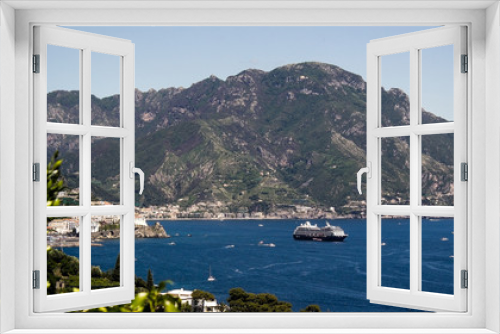 Fototapeta Naklejka Na Ścianę Okno 3D - costa amalfitana