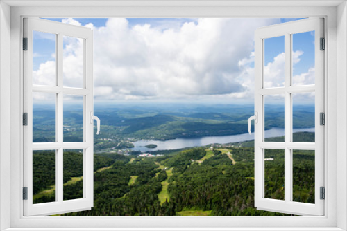 Fototapeta Naklejka Na Ścianę Okno 3D - Mont Tremblant View