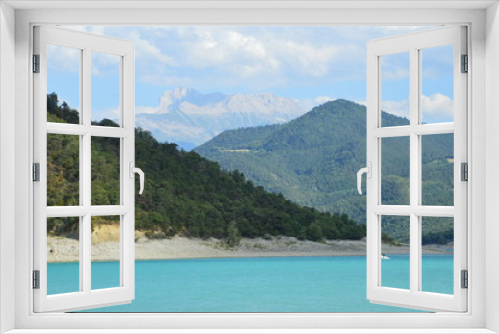 Fototapeta Naklejka Na Ścianę Okno 3D - Samoens Haute Savoie-1