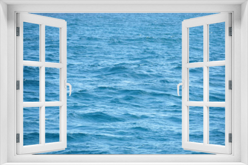 Fototapeta Naklejka Na Ścianę Okno 3D - natural background of blue sea water surface