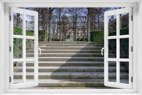 Fototapeta Naklejka Na Ścianę Okno 3D - Jardin des Tuileries in Paris