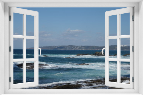 Fototapeta Naklejka Na Ścianę Okno 3D - 白浜の海