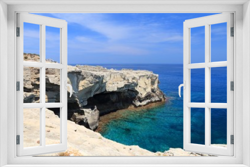 Fototapeta Naklejka Na Ścianę Okno 3D - Ionian Sea coast