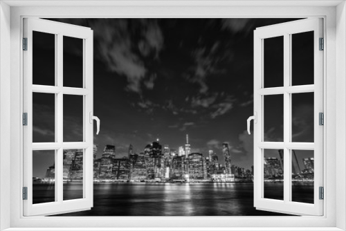 Fototapeta Naklejka Na Ścianę Okno 3D - View of Manhattan in New York City
