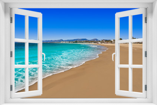 Fototapeta Naklejka Na Ścianę Okno 3D - Platja Prat d'En Fores beach in Cambrils