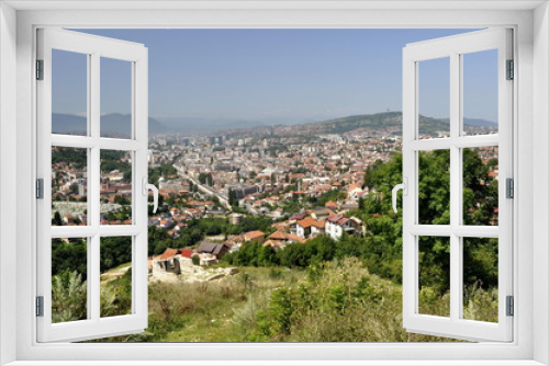 Fototapeta Naklejka Na Ścianę Okno 3D - Panorama of Sarajevo, Bosnia and Herzegovina