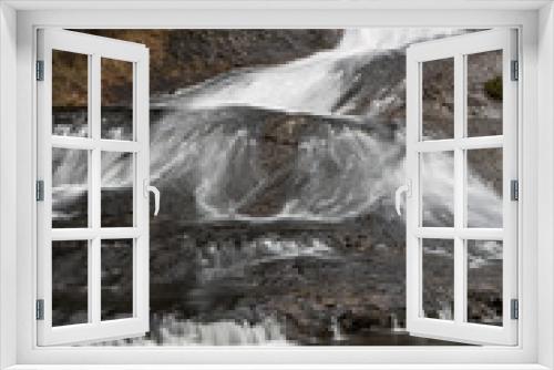 Fototapeta Naklejka Na Ścianę Okno 3D - 竜門の滝