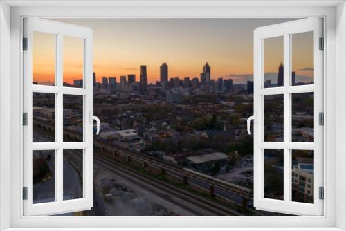 Fototapeta Naklejka Na Ścianę Okno 3D - city mass transit