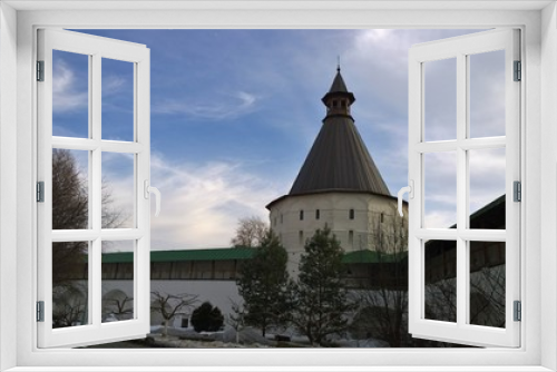 Fototapeta Naklejka Na Ścianę Okno 3D - Old ortodox monasteries in Moscow Russia