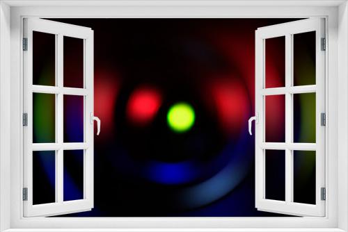 Fototapeta Naklejka Na Ścianę Okno 3D - Flashing color spot