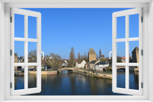 Fototapeta Naklejka Na Ścianę Okno 3D - Petite France (Straßburg)
