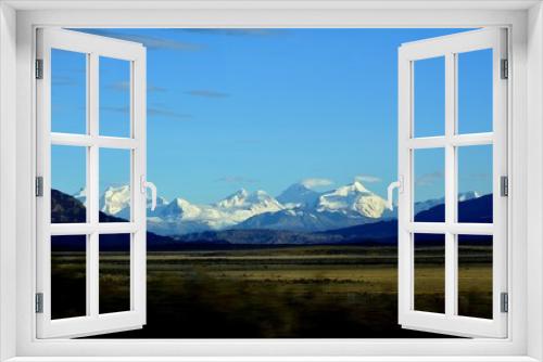 Fototapeta Naklejka Na Ścianę Okno 3D - EL CALAFATE (Montañas, nieve, hielo, aves, paisajes, amanecer y anochecer Lago Argentino)