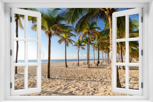 Fototapeta Naklejka Na Ścianę Okno 3D - Playa del carmen beach