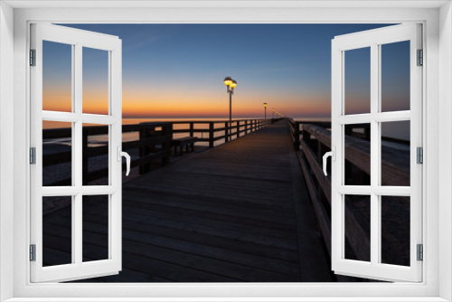Fototapeta Naklejka Na Ścianę Okno 3D - Sunset at the Baltic Sea