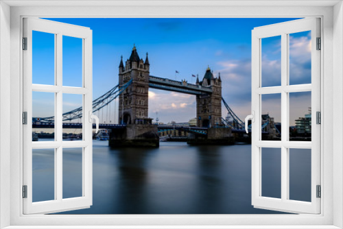 Fototapeta Naklejka Na Ścianę Okno 3D - tower bridge london