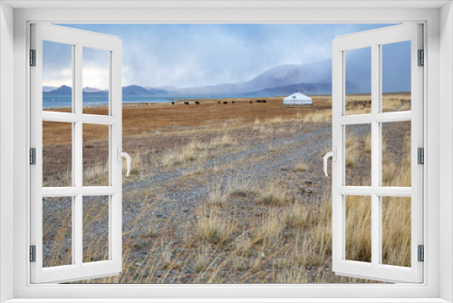 Fototapeta Naklejka Na Ścianę Okno 3D - landscape of Western Mongolia