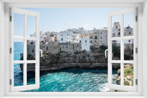 Fototapeta Naklejka Na Ścianę Okno 3D - włoskie miasteczko 