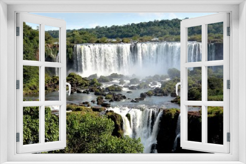 Fototapeta Naklejka Na Ścianę Okno 3D - IGUAZU (naturaleza, cascadas, indectos aves)
