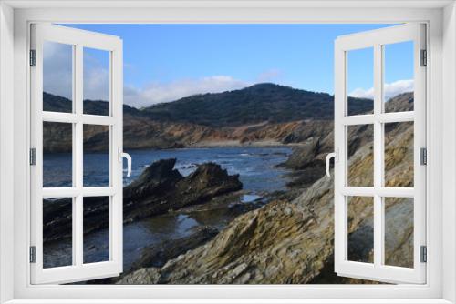 Fototapeta Naklejka Na Ścianę Okno 3D - Costa di Capo Malfatano