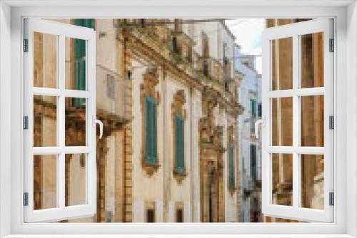 Fototapeta Naklejka Na Ścianę Okno 3D - View of the old town of Martina Franca, Apulia, Italy