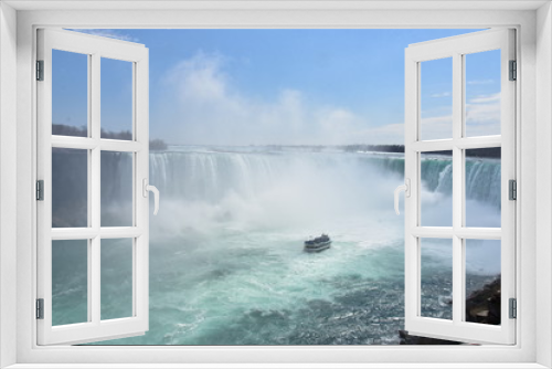 Fototapeta Naklejka Na Ścianę Okno 3D - Niagara falls 
