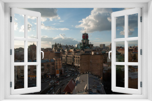 Fototapeta Naklejka Na Ścianę Okno 3D - Panorama of Kiev