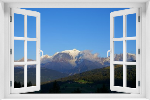 Fototapeta Naklejka Na Ścianę Okno 3D - Mont-Blanc