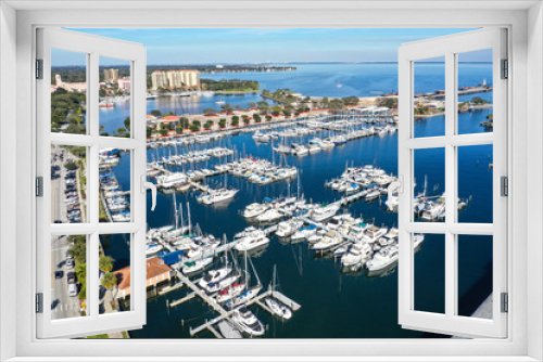 Fototapeta Naklejka Na Ścianę Okno 3D - Tampa Bay Marina