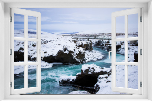 Fototapeta Naklejka Na Ścianę Okno 3D - Icebergs in Iceland