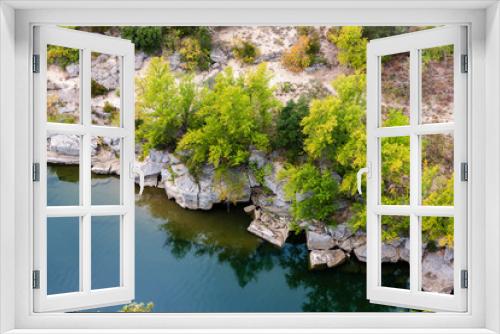Fototapeta Naklejka Na Ścianę Okno 3D - Ardeche Gorge, France