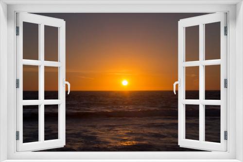 Fototapeta Naklejka Na Ścianę Okno 3D - Santa monica pier california sunset 4