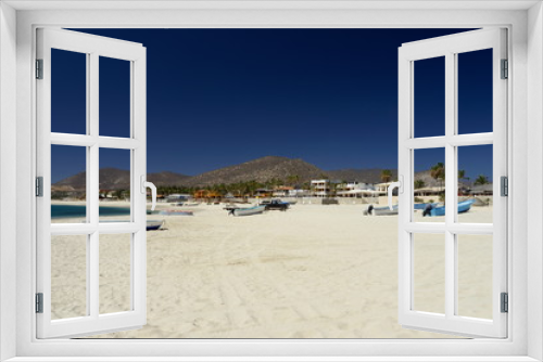 Fototapeta Naklejka Na Ścianę Okno 3D - tropical beach Los barriles Baja California mexico