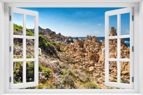 Fototapeta Naklejka Na Ścianę Okno 3D - Costa Paradiso, Sardinien landscape