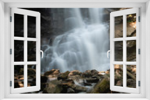 Fototapeta Naklejka Na Ścianę Okno 3D - Glen Onoko falls, Pennsylvania
