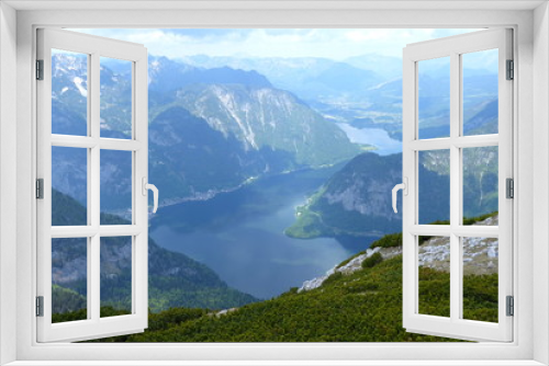 Fototapeta Naklejka Na Ścianę Okno 3D - Lake Hallstatt in Austria