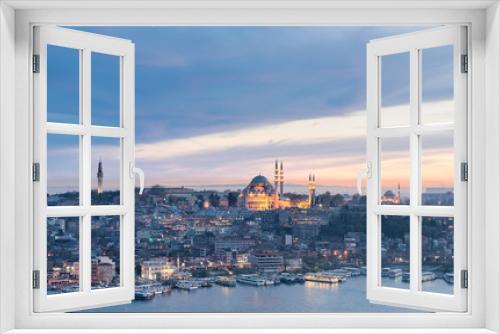 Fototapeta Naklejka Na Ścianę Okno 3D - panorama of Istanbul