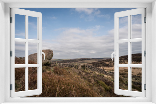 Fototapeta Naklejka Na Ścianę Okno 3D - Countryside landscape 