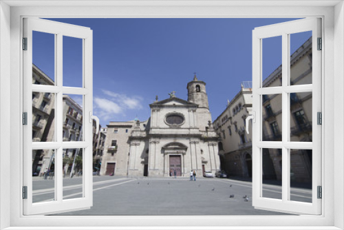 Fototapeta Naklejka Na Ścianę Okno 3D - Iglesia de la Mercè