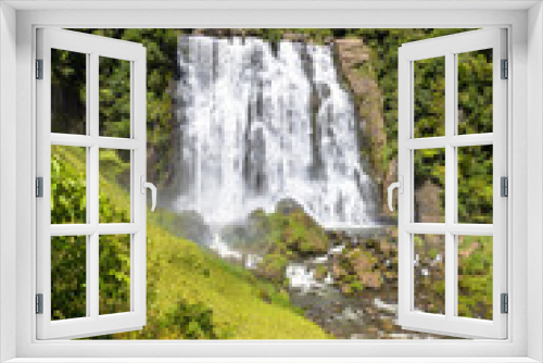 Fototapeta Naklejka Na Ścianę Okno 3D - marokopa falls 