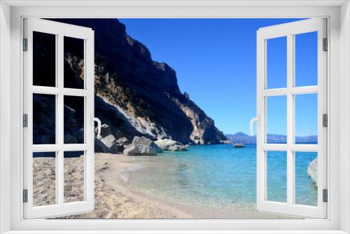 Fototapeta Naklejka Na Ścianę Okno 3D - La spiaggia di Cala Goloritzè
