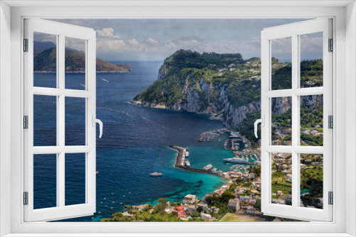 Fototapeta Naklejka Na Ścianę Okno 3D - Isle of Capri, Italy