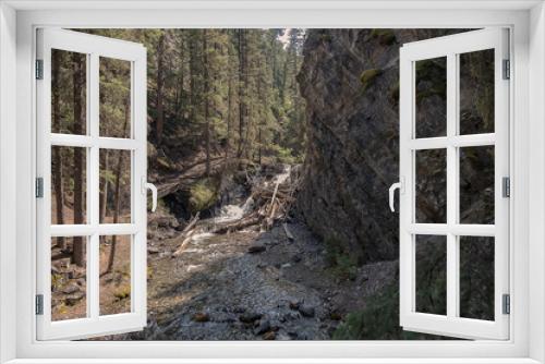 Fototapeta Naklejka Na Ścianę Okno 3D - Mountain Stream
