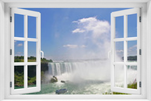 Fototapeta Naklejka Na Ścianę Okno 3D - canadian horseshoe falls